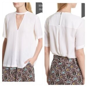 NWT! A.L.C. Kai Silk Top